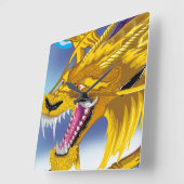 Horloge d'or de dragon (Angle)