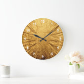 Horloge dorée craquée (Maison)