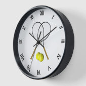 Horloge Doubles de tennis (Angle)