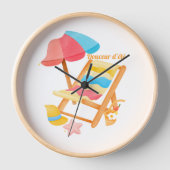 Horloge Douceur d'été (Recto)