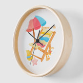 Horloge Douceur d'été (Angle)