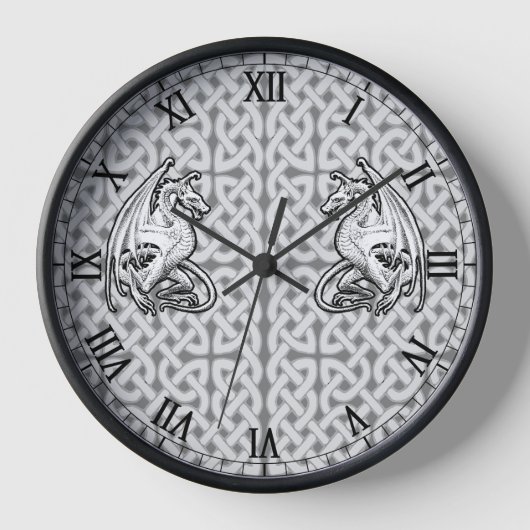 Horloge Dragon ailé (Recto)