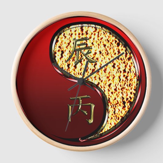 Horloge Dragon de Feu (Recto)