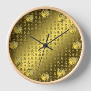 Horloge Dragon de Métal