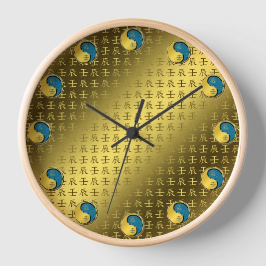 Horloge Dragon d'eau (Recto)
