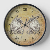 Horloge Dragons ailés (Recto)