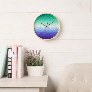 Horloge Drapeau de fierté MLM abstrait grunge pour les hom