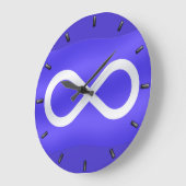 Horloge drapeau de la Première nation Metis Horlog (Angle)