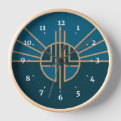 Horloge Drapeau de Lincoln, Nebraska (Recto)