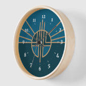 Horloge Drapeau de Lincoln, Nebraska (Angle)