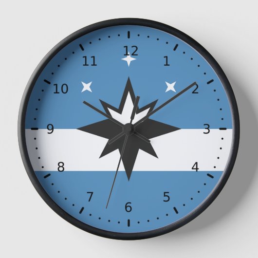 Horloge Drapeau de Springfield, Missouri (Recto)