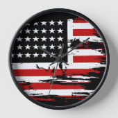 Horloge Drapeau vintage (Recto)