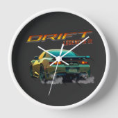 HORLOGE DRIFT LEGEND SUPRA MK4 - STYLE ANIME (Recto)