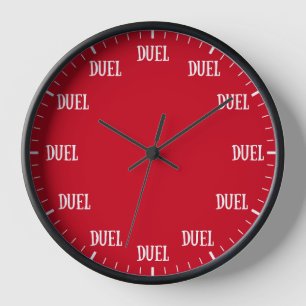 Horloge Drôle Regardez l'heure : Il est temps de duel horl