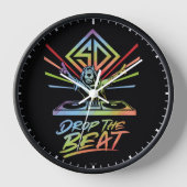 Horloge Drop the Beat : DJ Scooby-Doo (Recto)