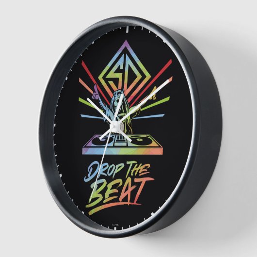 Horloge Drop the Beat : DJ Scooby-Doo (Angle)