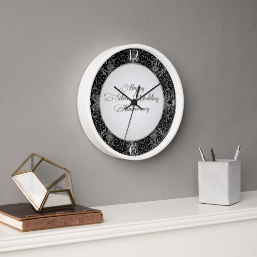 Horloge du 25e anniversaire du Mariage (Bureau)