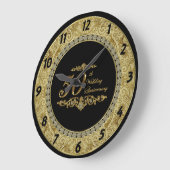 Horloge du 50e anniversaire du Mariage (Angle)