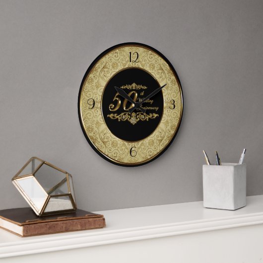 Horloge du 50e anniversaire du Mariage (Bureau)