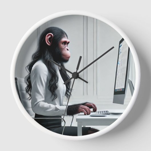 Horloge du bureau (Recto)