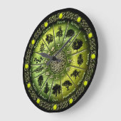 Horloge du calendrier de l'arbre druide (Angle)
