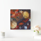 Horloge du Carré d'espace (Maison)