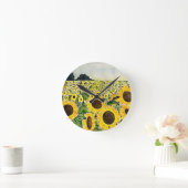 Horloge du champ de tournesol (Maison)