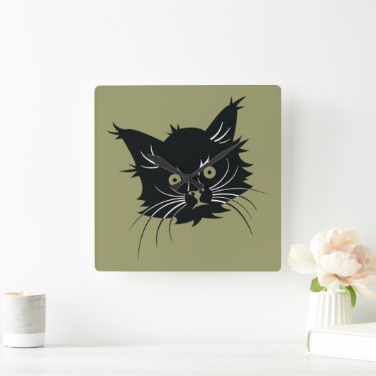 horloge du chat noir (Maison)