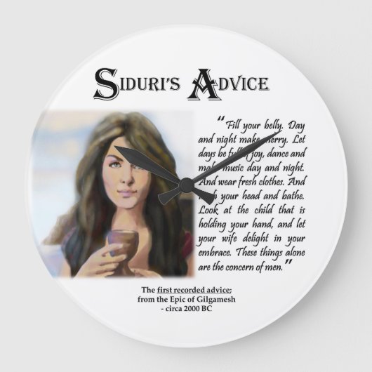 Horloge du conseil de Siduri (Recto)