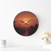 horloge du coucher du soleil (Maison)