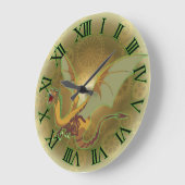 Horloge du dragon de temps (Angle)