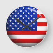 Horloge du drapeau américain (Recto)