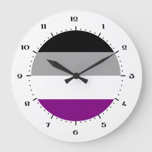 Horloge du drapeau de l'homosexualité