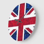 Horloge du DRAPEAU ROYAUME-UNI (Angle)