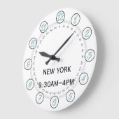 Horloge du fuseau horaire (Angle)