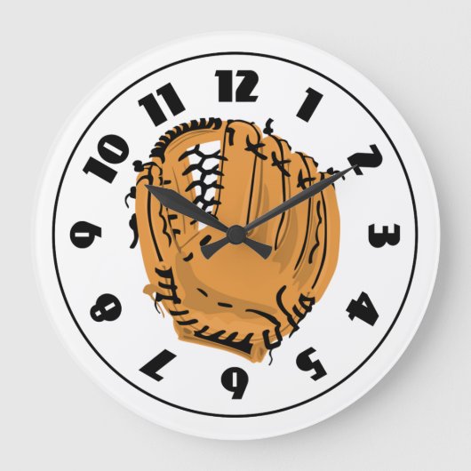 Horloge du gant de baseball (Recto)