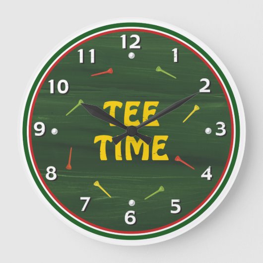 Horloge du golf Time (Recto)