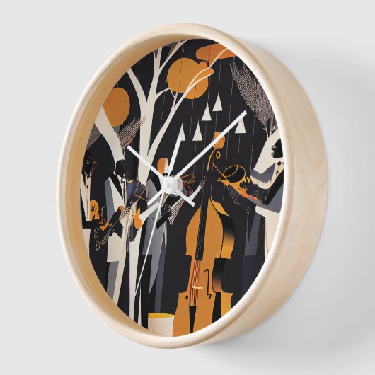 Horloge du groupe de jazz (Angle)