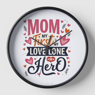 Horloge du héros de maman