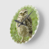 Horloge du hibou d'alerte (Angle)