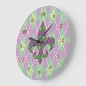 Horloge du Jacquard du carnaval (Angle)