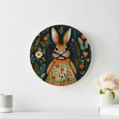 Horloge du lapin du printemps