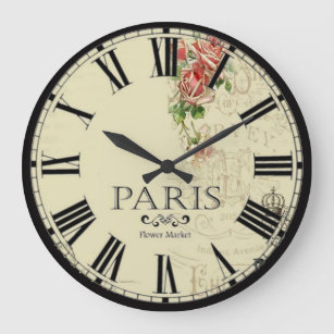 Horloge du marché aux fleurs de Paris