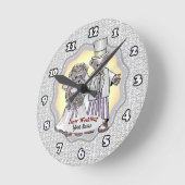 Horloge du Mariage de la mariée et de la chambre d (Angle)