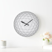 Horloge du mur de balle de golf (Maison)