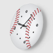 Horloge Du Mur De Baseball (Angle)