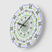 HORLOGE DU MUR DE CONCEPTION DE CUTE KOALA (Angle)