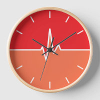 Horloge du mur de fréquence cardiaque