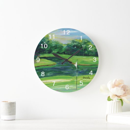 horloge du mur de golf (Maison)