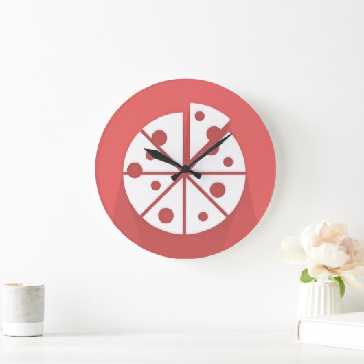 HORLOGE DU MUR DE PIZZA (Maison)